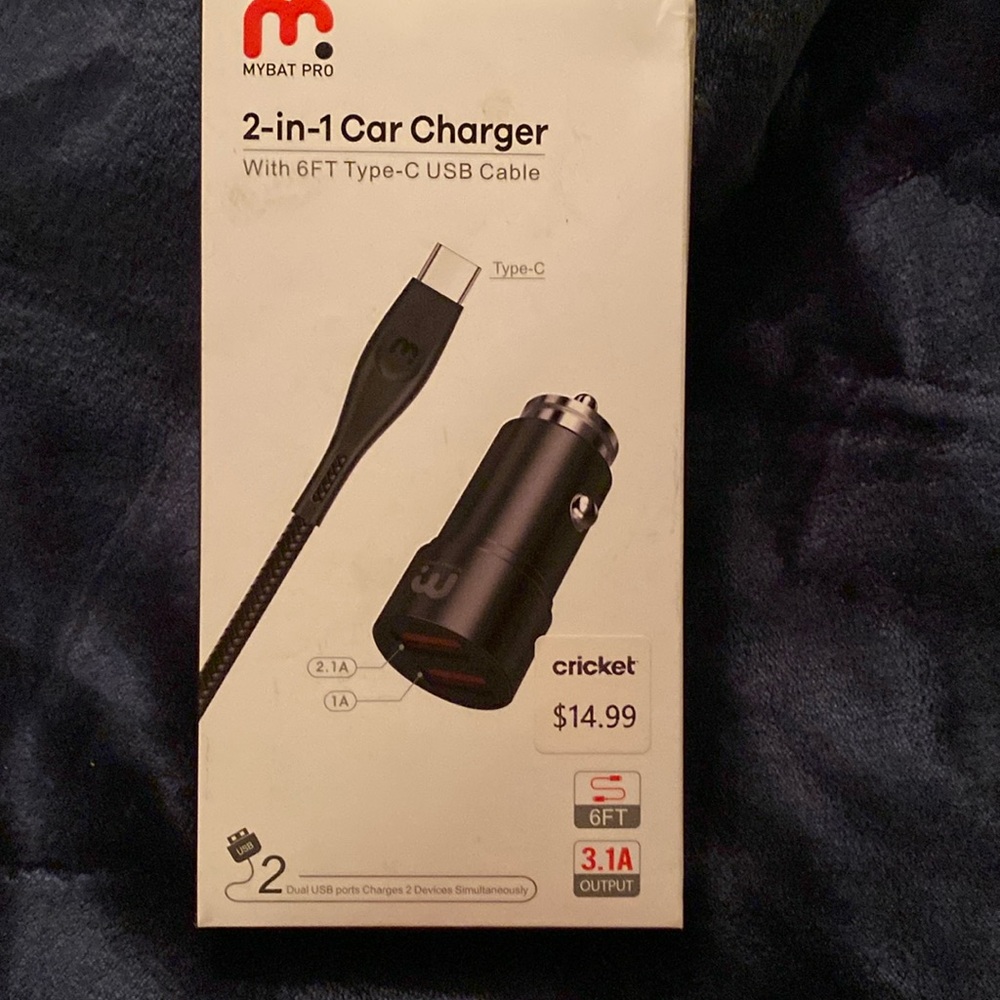 2-in-1 Car Charger